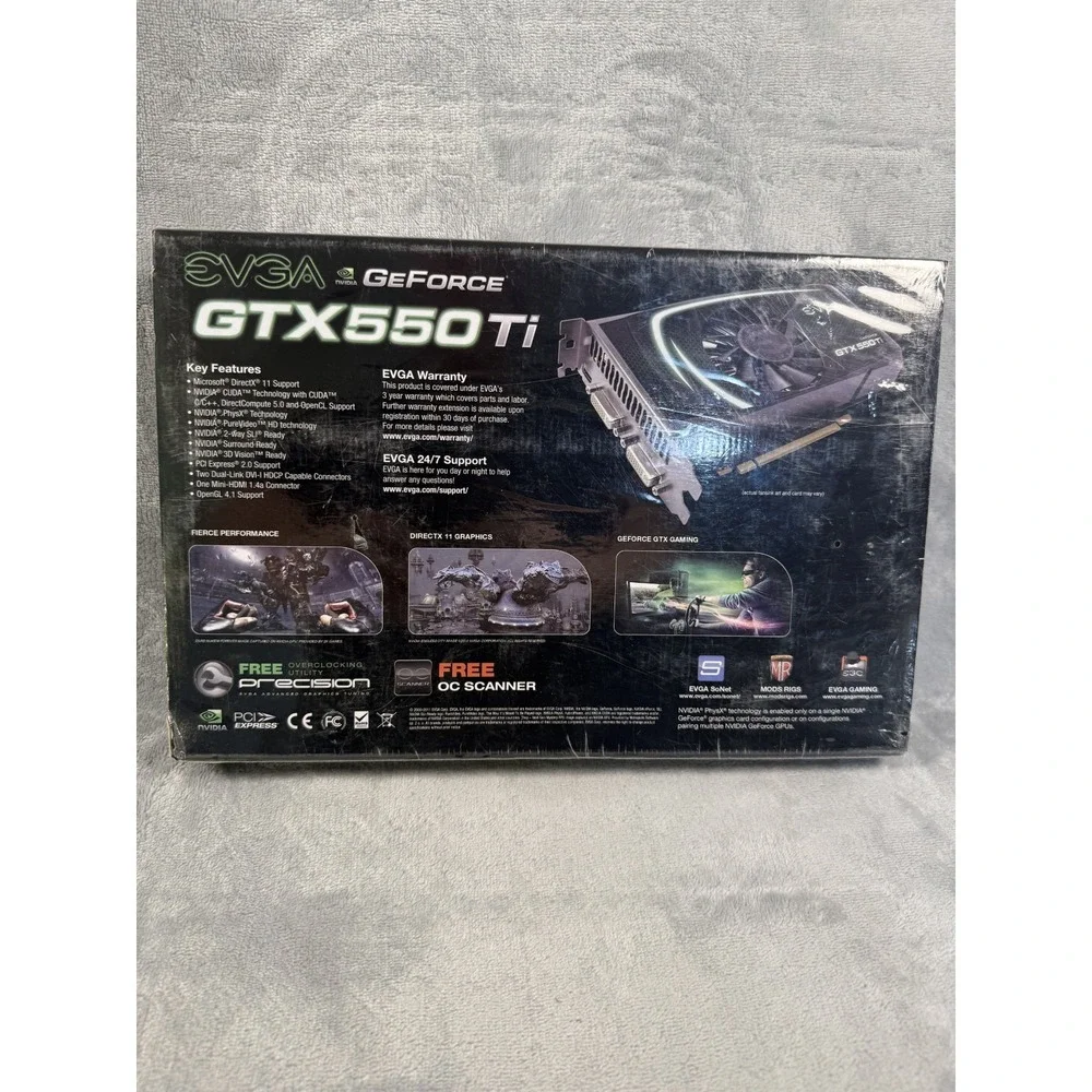 Gigabyte NVIDIA GeForce GTX 550 Ti (GV-N550D5-1GI) 1 GB / 1 GB (max) GDDR5 SDRAM